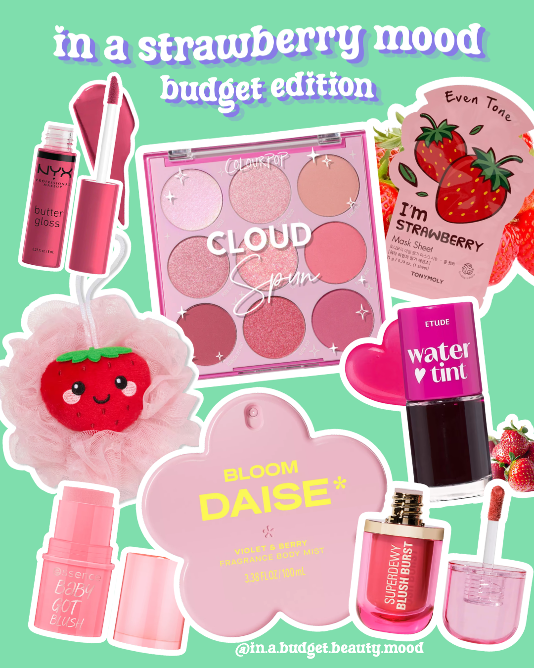 in a budget strawberry mood